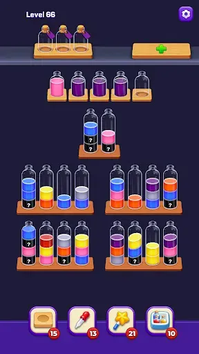 Скриншот 4 — Water Jam: Color Sort