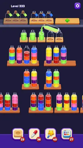 Скриншот 6 — Water Jam: Color Sort