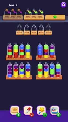 Скриншот 7 — Water Jam: Color Sort