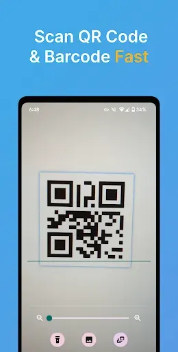 Скриншот 1 — QR Code Scanner - Generator