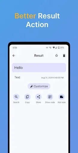 Скриншот 4 — QR Code Scanner - Generator