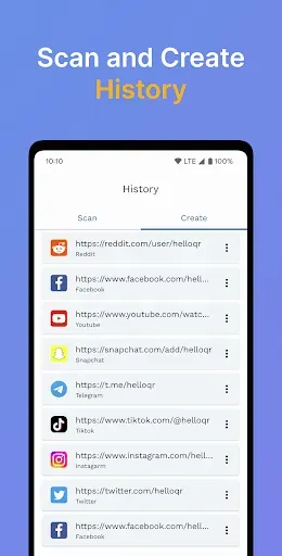 Скриншот 6 — QR Code Scanner - Generator
