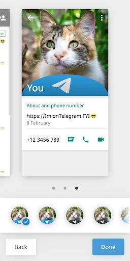 Скриншот 3 — I'm on Telegram FYI