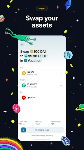 Скриншот 3 — Status: Ethereum Криптокошелек