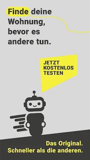 Скриншот 1 — Immobilien Bot. Wohnung finden