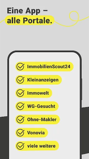 Скриншот 3 — Immobilien Bot. Wohnung finden