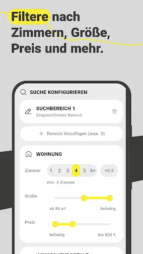 Скриншот 5 — Immobilien Bot. Wohnung finden