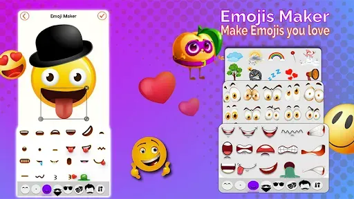 Скриншот 1 — Emoji Maker: делать смайлики