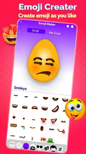 Скриншот 5 — Emoji Maker: делать смайлики