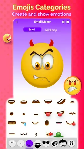 Скриншот 6 — Emoji Maker: делать смайлики