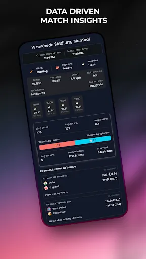 Скриншот 2 — AI11: AI Cricket Predictions