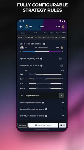 Скриншот 4 — AI11: AI Cricket Predictions