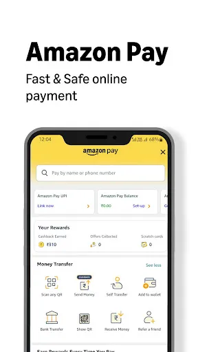 Скриншот 2 — Amazon India Shop, Pay, miniTV