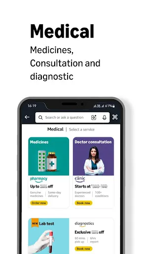 Скриншот 5 — Amazon India Shop, Pay, miniTV