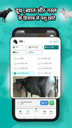 Скриншот 4 — गाय भैंस खरीदें बेचें Animall