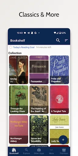 Скриншот 1 — Novels & Books English Offline
