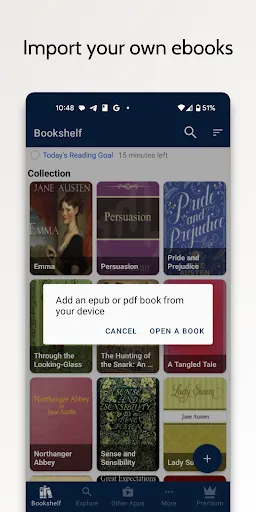 Скриншот 4 — Novels & Books English Offline