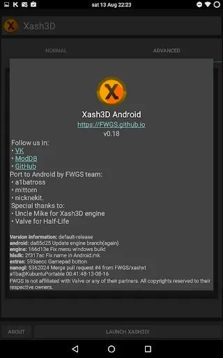 Скриншот 6 — Xash3D FWGS (Old Engine)