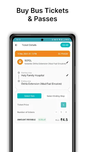 Скриншот 5 — Chartr - Tickets, Bus & Metro