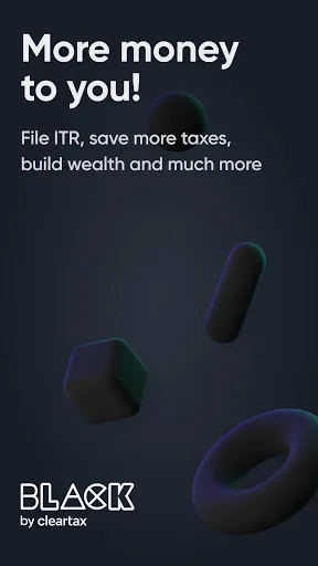 Скриншот 1 — Income Tax Filing, ITR - Black