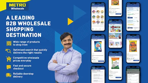 Скриншот 1 — Metro Wholesale B2B Shopping