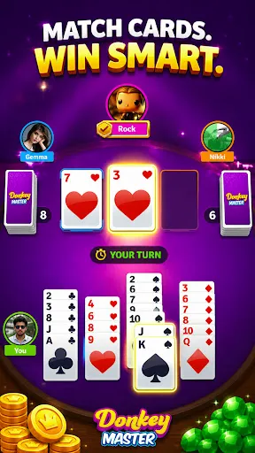 Скриншот 1 — Donkey Master Donkey Card Game