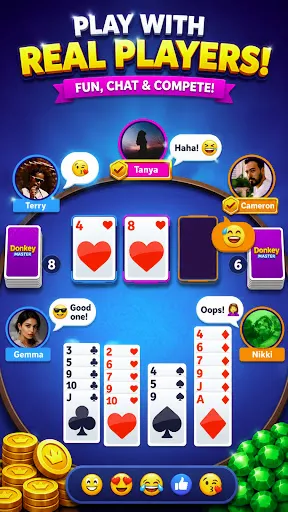 Скриншот 2 — Donkey Master Donkey Card Game