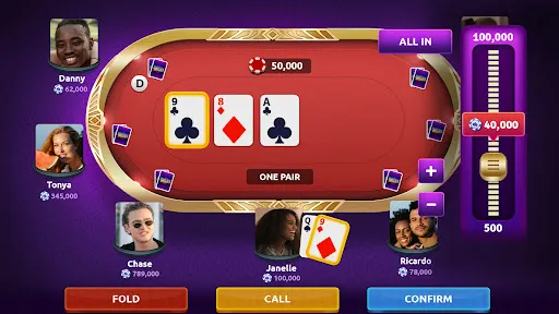 Скриншот 1 — Poker Master : Texas Hold'em