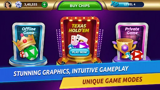 Скриншот 3 — Poker Master : Texas Hold'em