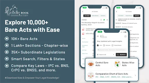 Скриншот 2 — Court Book: Bare Acts & Laws
