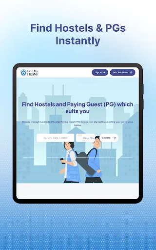 Скриншот 5 — FindMyHostel - PGs & Hostels