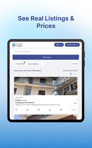 Скриншот 7 — FindMyHostel - PGs & Hostels