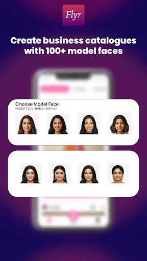 Скриншот 4 — Flyr: AI Studio & Model Photos