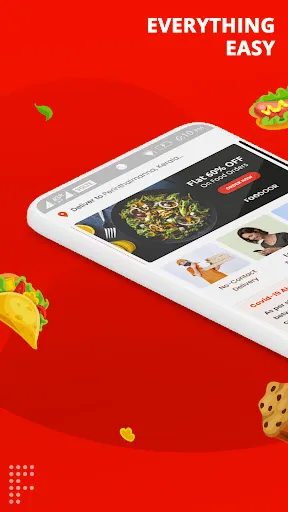 Скриншот 1 — Foodoor - Online Food Delivery
