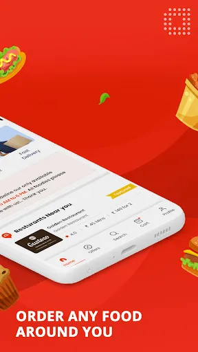 Скриншот 2 — Foodoor - Online Food Delivery