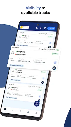 Скриншот 3 — FR8 Truck Booking App