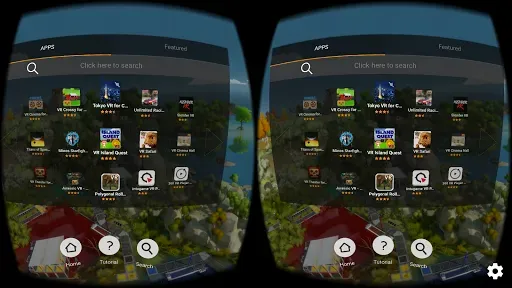 Скриншот 1 — FD VR - Virtual App Launcher