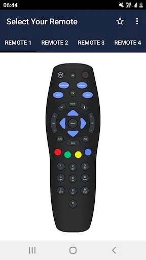 Скриншот 1 — Tata Sky Remote Control