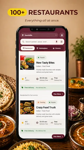Скриншот 2 — Grabbit - Order Food Online