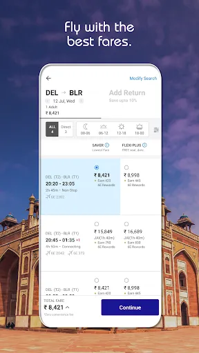 Скриншот 4 — IndiGo: Flight Booking App