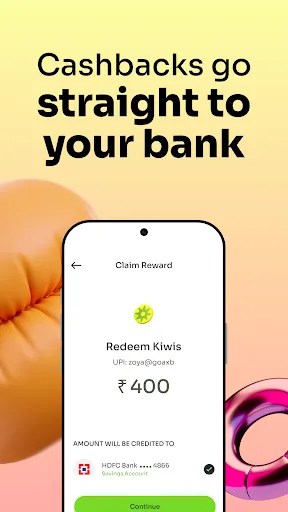 Скриншот 4 — Kiwi - UPI & Credit Card App