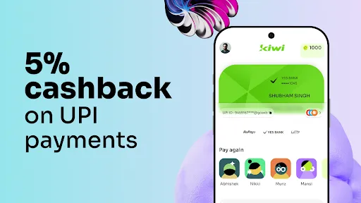 Скриншот 8 — Kiwi - UPI & Credit Card App