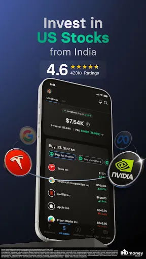 Скриншот 1 — INDmoney: Stocks, Mutual Funds