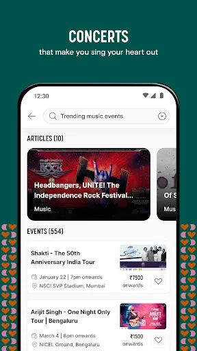 Скриншот 4 — insider.in: Events Near You