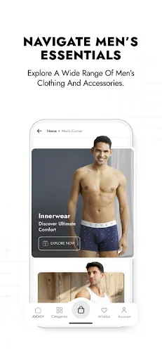 Скриншот 3 — Jockey India - Shopping App