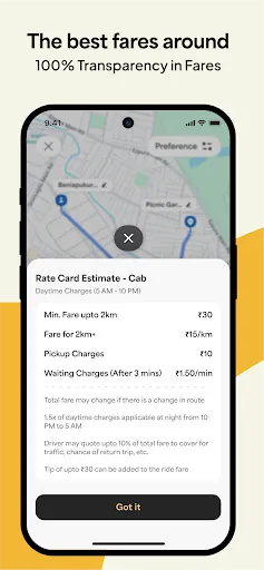 Скриншот 5 — Yatri Sathi - Ride Booking App