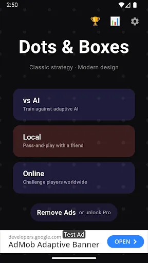 Скриншот 3 — Dots & Boxes — Board Game