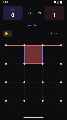 Скриншот 6 — Dots & Boxes — Board Game