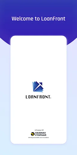 Скриншот 1 — LoanFront - Personal Loan App
