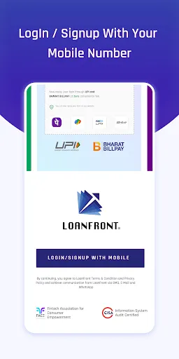 Скриншот 2 — LoanFront - Personal Loan App